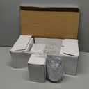 Draheri 12 Oz Sublimation Tumblers Blanks Bulk, Stainless Steel Double Wall Insulated Sublimation Cups with Straw and Straw Brush, Individually Boxed (6 Pack)