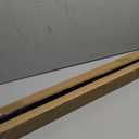 Easy Install No Drill Curtain Rod Set 72-144", Nickel