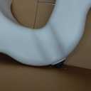 Drive Medical 2-in-1 Raised Toilet Seat with Removable Padded Arms - Elevated Bathroom Safety Support - Secure Locking Attachment - Easy Height Assistance - Durable Construction, Standard Toilets