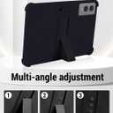 for TECLAST T65 13.4 inch Tablet Protective case, Shockproof Lightweight Silicone Protective Cover with Stand, Child-Friendly Protection, Easy to Clean Design,Black