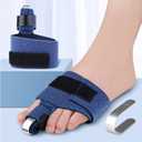 Hammer Toe Straightener and Corrector Kit - Toe Splint for Women and Men with Toe Straps, Compression Foot Wrap, Straighteners for Curled Toes, and Broken Toe Support.