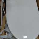 TOTO WASHLET S5 Electronic Bidet Toilet Seat with Instantaneous Water Heating, PREMIST and EWATER+ Wand Cleaning, Elongated, Cotton White - SW3446#01