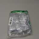 Women's Sparkly Sequin Crop Tops Strapless Metallic Tube Tops with Metal Mesh Drop Dangle Earrings for Party Clubwear