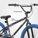 JOYSTAR Brockway Freestyle Kids BMX Bikes 20" 24" Kids Bicycles for 6-14 Years Old Boys Girls and Beginner-Level Riders 2 Pegs Multiple Colors, 24 Inch Wheels
