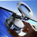 LISEN Suction Cup Phone Mount, Vacuum Magnetic Phone Holder, 360 Adjustable for MagSafe Car Holder Foldable Suction Phone Mount for Car, for Garmin GPS/Mirror/Smooth Surface, for iPhone 16 Pro Max 15