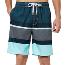 Stripe Graphic Board Shorts 3D Printed y2k Casual Beach Shorts Swimsuit homme 2023 Summer Hawaii Surfing Short Pants Swim Trunks M