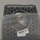 Sink Protectors for Kitchen Sink - 26"x 14" with Rear Drain Hole Heat Resistant Easy Clean Non-slip Silicone Kitchens Sinks Mat for Bottom of Kitchen Sinks Stainless Steel(Grey)-66x35CM