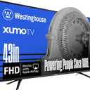 Westinghouse 43-inch Smart TV, FHD 1080P Xumo TV w/Voice Remote, Flat Screen Television w/Dolby Atmos, Bluetooth, Apple AirPlay, Wi-Fi & Mobile Connectivity, 43 Inch Full HD