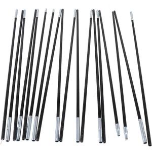 Tent Stand, Fiberglass Poles, Tent Poles Replacement, Camping Tent Pole, Lightweight Tent Pole Repair Kit, Adjustable Tent Poles Fiberglass Rods(3.3 m)