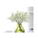 Suandsu 6 PCS Gypsophila Long Stem Artificial Baby Breath Flowers Fake Real Touch Flower for Home Office Indoor Outdoor Wedding Decoration Festive Furnishing White (9 Flowers Each)