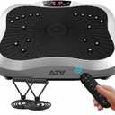 AXV Vibration Plate Exercise Machine Whole Body Workout Power Vibrate Fitness Platform Vibrating Machine Exercise Board for Weight Loss Shaping Toning Wellness Home Gyms Workout