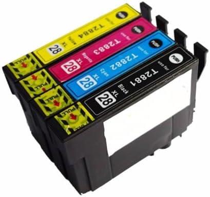 bfHrWX Compatible with Ink Cartridge Set 288XL XP430 XP330 XP434 XP440 Printer Includes 2 Black 1 Cyan 1 Magenta 1 Yellow 4-Pack