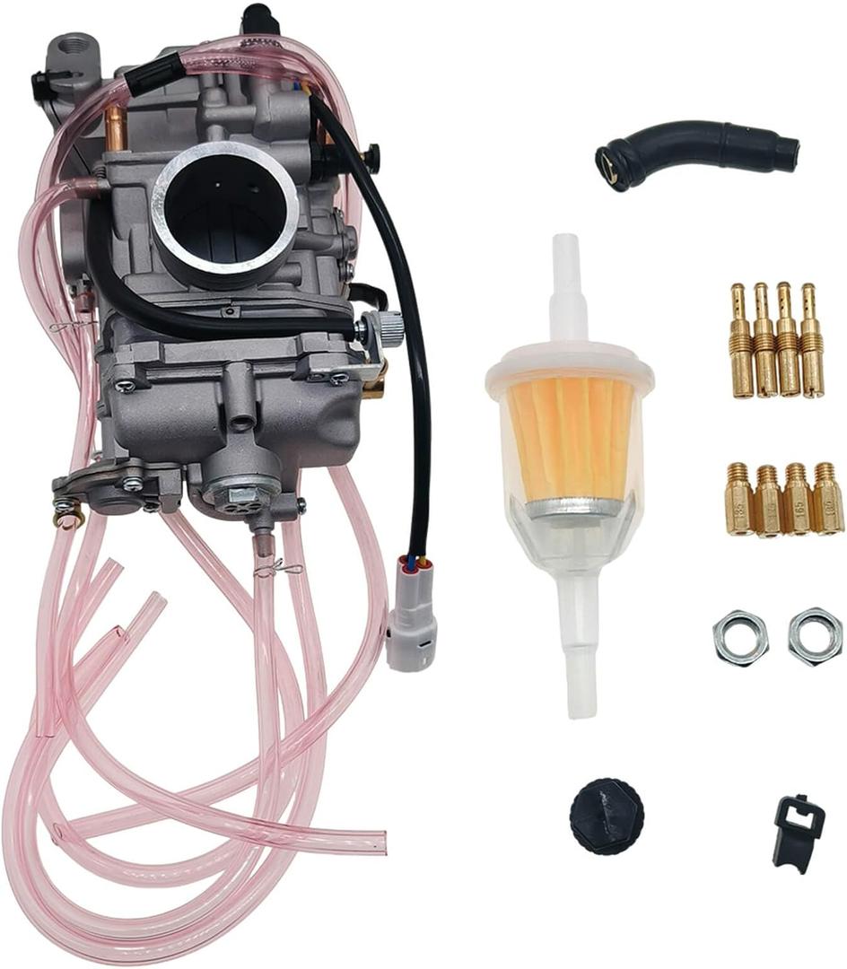 16046-HP1-601 Carburetor Compatible with Honda TRX450R & TRX450ER 2006-2014 Replace 16100-HP1-603 16100-HP1-843 16100-HP1-901 ATV Carb Assembly