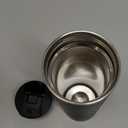 STANLEY Transit FlipTop Mug | Leakproof Coffee Travel Cup | Vacuum Insulated Stainless Steel | Stays Hot or Cold for Hours | BPA-Free | 16 oz | Black 2.0