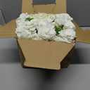 68PCS White Hydangea Artificial Flower Bulk Ivory Heads with 8" Stems, 6.2" Large Faux Hydrangeas Bulk for Wedding Centerpieces, Home Decor, Party, DIY Wreaths