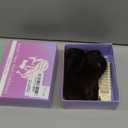 WECAN Hair Toppers for Women Real Human Hair 3D Bangs Clip 100% Human Toppers for Women 10 Inch Clip in Bangs Hairpieces (Dark Brown)