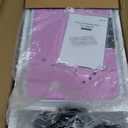 Shake Plate Vibration Exercise Machine for Lymphatic Drainage Massager & Weight Loss, 400 lbs Capacity Whole Body Vibrating Plate Workout for Women and Men (Light Pink)