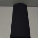 Cozyhealth - 2.95" H*18.7" L - Soft Small Lumbar Pillow for Sleeping, Memory Foam Back Lumbar Support Cushion for Lower Back Pain Relief Bed Waist Sleep Support Pillow for Side, Back(Dark Grey, Small)