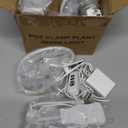 Shyineyou Small Grow Lights for Indoor Plants Full Spectrum,Plant Lights for Indoor Growing, Clip on Plant Grow Light with 3/9/12H Timer for Succulents,Small Plants, 4-Pack