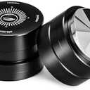 IKAPE 53.3MM Newly Upgrade Espresso Coffee Distributor, Coffee Dual-Bearing & High-Speed Distribution Tools, Adaptive Height Coffee Tamper Leveler for 54mm Portafilters