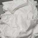 Shunjie.Home 100% Egyptian Cotton 400 Thread Count Queen Size Sateen Fitted Sheet Only, Deep Pocket for 15" Mattress, Luxuriously Soft, Durable, and Breathable Bed Linen for Ultimate Comfort (White)