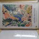 Framed Matisse Wall Art, 3 Piece Large Canvas Abstract Art Prints for Living Room, Henri Matisse Famous Landscape Painting Picture - Total Size 30x60