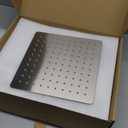 SR SUN RISE Shower Faucet Set & System - 10 Inch Rainfall Shower Head & Handle Set Wall Mounted Brushed Nickel Solid Brass Valve Trim Kit Included