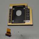 Suiwotin 1pc 9.5mm SATA Hard Drive Caddy, 2nd HDD Caddy Hard Drive Caddy Adapter Case, Universal Compatible with 2.5" SATA Hard Drive