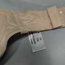 Strapless Clear Back Bra for Backless Wedding Dress Convertible Halter Top Bras with Transparent Invisible Strap (32A, Beige)