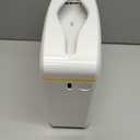 Countertop Multifold Hand Paper Towel Dispenser by Oasis Creations, Single Sheet Dispensing Glossy White