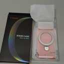 TORRAS Ostand Ultra Slim for iPhone 17 Pro Case Clear 6.3'', [Never Yellow] Magnetic Stand [Fit for MagSafe], Frameless with Thin Minimalist Case for iPhone 17 Pro, Hard PC Protection