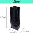 gardtree 3/4 Gallon 100 Pcs Tall Plant Nursery Bags 4.7" x 11.7", Deep Root Plastic Plant Grow Bags Thicken Tree Seedling Pots for Vegetables, Flower, Fruit, Citrus, Nut Trees, Taproot Saplings