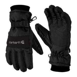 Carhartt Men's Waterproof Insulated Knit Cuff Glove, Black, X-Large