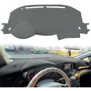 Dash Cover Mat Custom Fit for Nissan Quest Van 2011-2017, Dashboard Cover Pad Carpet Protector F156 (Dark gray)