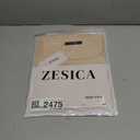 ZESICA Summer Dresses for Women 2026 Elegant Classy Square Neck Short Sleeve Flowy Cocktail Party Midi Dress (M)