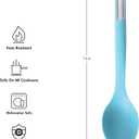 KitchenAid Silicone Basting Spoon, Aqua Sky