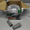 ChefSofi Mortar and Pestle Set - 6 Inch - 2 Cup Capacity - Unpolished Heavy Granite for Enhanced Performance and Organic Appearance - Included: Anti-Scratch Protector