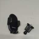 Miracase Phone Holders for Your Car with Metal Hook Clip, Air Vent Cell Phone Stand Car Mount, Universal Automobile Cradle for Garmin GPS Fit iPhone Android and All Smartphones, Dark Black (1 Pack)