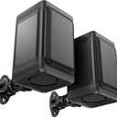 Saiyin Outdoor Indoor Speakers, Marine Grade Mount Speakers, Surround Sound Speakers with Wall Mount Brackets for Boat, Patio, Garage, Home Surround System, One Pair