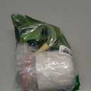 Mkono Fake Plants in Ceramic Pot, 11" Potted Artificial Plants for Home Decor Indoor Faux Green Leaf Plant with Modern White Planter for Desk Shelf Office Room Decoration (Pothos) (Small)