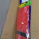 Giant 4 Row Game with Carrying Bag and Mesh Fabric .Giant 4-to-Score Game Set Suitable for Indoor and Outdoor Holiday Parties and Family Gatherings. Blue red