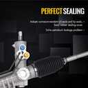 KUSATEC 55398506AC New Power Steering Rack and Pinion Assembly Fit for Dodge Ram 1500 2006 2007 2008 2009 2010; Ram 1500 2011 2012 ;OE 22-382