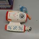 nicknack 195pcs Space Rocket DIY Balloons with Pump, DIY Sticky Balloon Maker Toy Craft Kits for Kids,Magic Balloon Kit with Bouncy Balloons Stickers Accessories, Toy Gift for Kids Boys Girls Ages 3+