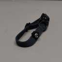 Tacwild Heavy Duty Dog Collars for Medium and Large Dogs - Adjustable, Chew Proof Nylon Collar with Metal Quick Release Buckle and D-Ring for Dog Tags (Navy Blue, S)