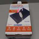 ConairComfort Massaging Heating Pad, 2 Adjustable Straps, Blue