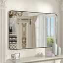 Black Framed Bathroom Vanity Mirror Rectangle Wall Mount Bathroom Mirrors for Over Sink, 30x40 Inch