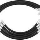 FEIDKS Front Loader Hydraulic Hose Kit Compatible with Kubota LA350A LA401 LA402 LA402-1, Replace 7J303-76610 75535-66620 7J999-95562 Boom & Bucket Cylinder Hoses