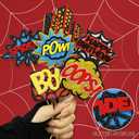 2 x 12 Pcs Spider Cake Toppers, Spider Theme Cupcake Decorations Glitter Red Black Blue Spider Pattern Birthday Party Supplies, Spider Web Birthday Decorations for Boys, Men, Baby Shower