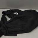 Tomkas Small Dog Sling Carrier - Adjustable Strap & Zip Pocket - Suitable for Puppies (M - Zipper pocket & Adjustable strap, Black)