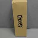 Aegend Snorkeling Gear for Adults Youth Kids, Snorkel Mask with Top Dry Valve - Panoramic View Anti-Leak and Anti-Fog with Mesh Bag for Snorkeling, Scuba Diving, Freediving & Swimming (Golden)